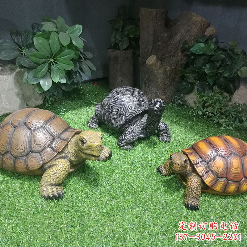 菏泽仿真乌龟花园庭院水景池塘装饰雕塑