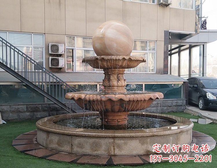 菏泽独特的风水球石雕