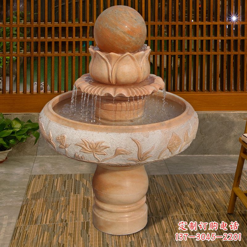 菏泽涪陵石雕风水球