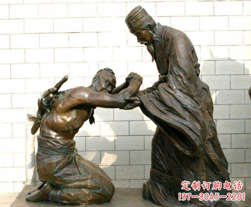菏泽中领雕塑——传承古代文化的名人铜雕