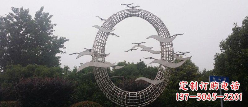 菏泽抒情海鸥雕塑