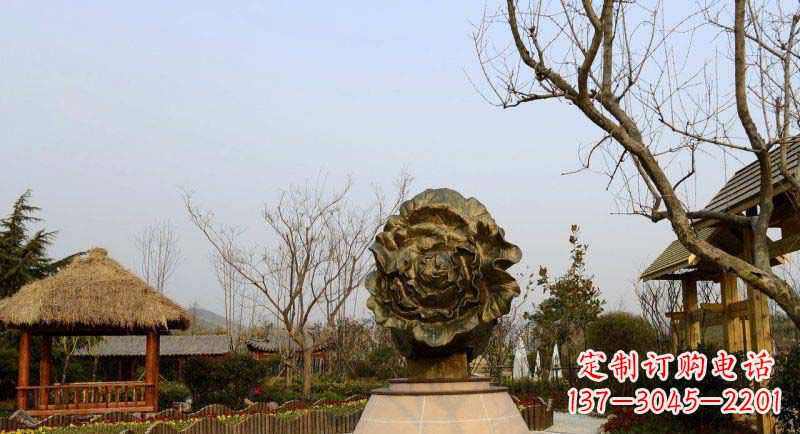 菏泽公园大白菜景观铜雕