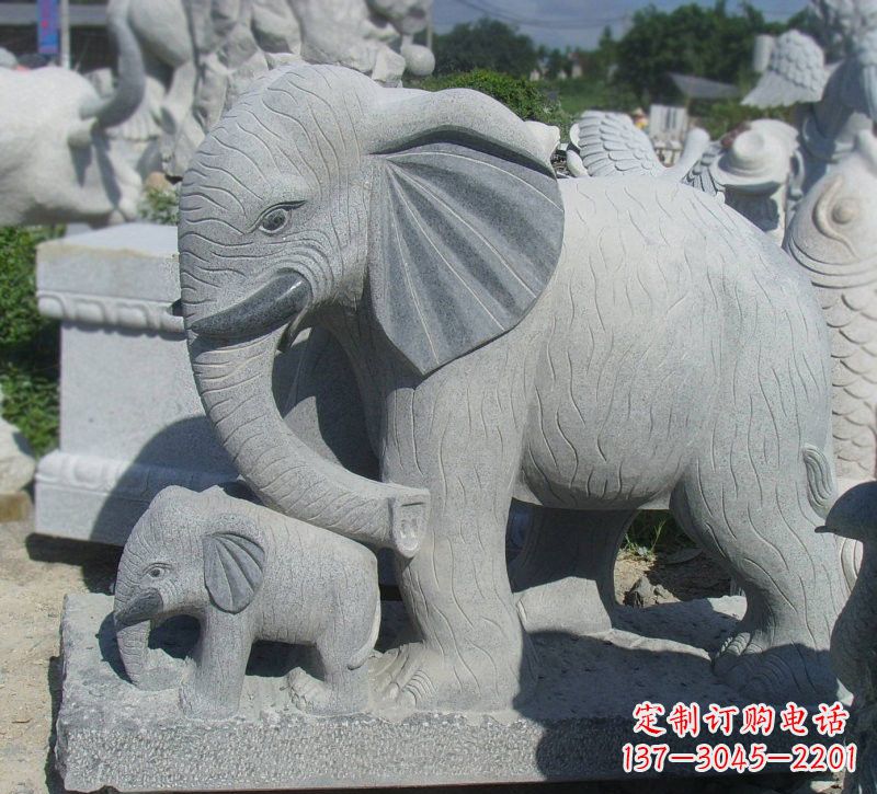 菏泽雕塑艺术大象雕塑