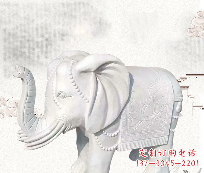 菏泽大象雕塑——十分优雅的艺术品