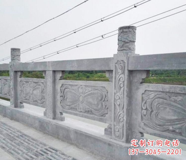 菏泽公园仿古石栏板雕塑