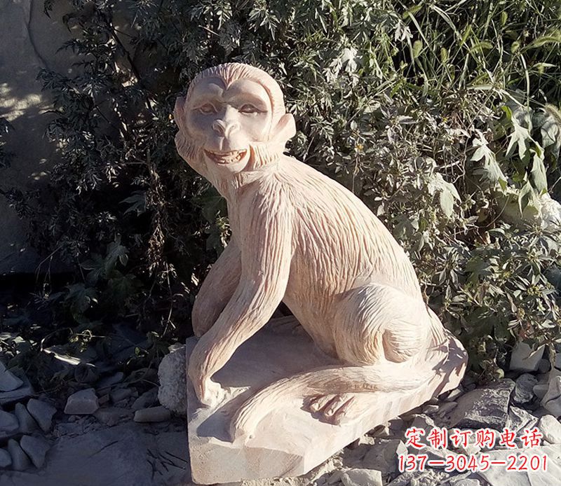 菏泽精美猴子雕塑