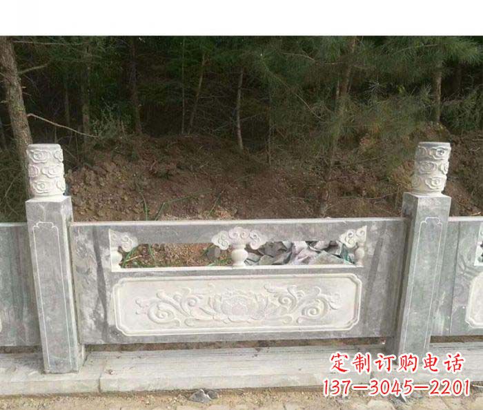 菏泽公园景观大理石栏板石雕