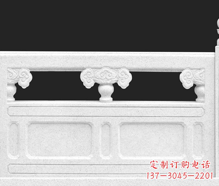 菏泽汉白玉石栏板雕塑