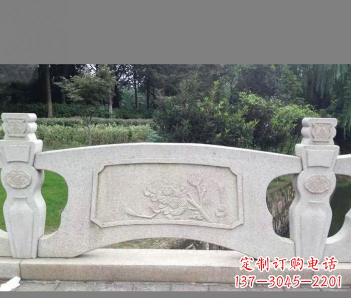 菏泽公园石栏板大理石雕塑 (3)