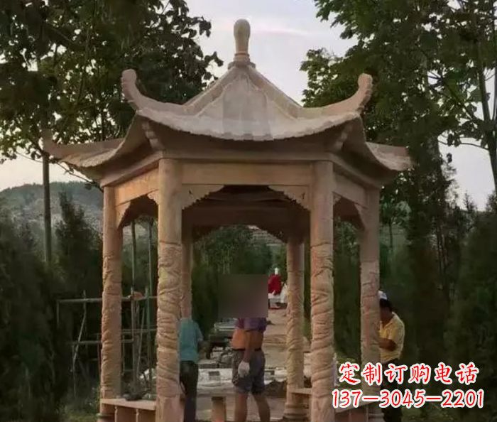 菏泽中领雕塑凉亭雕塑