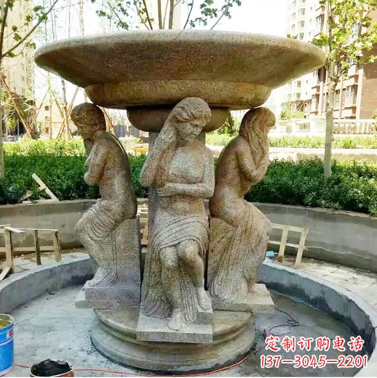 菏泽古典石雕喷泉