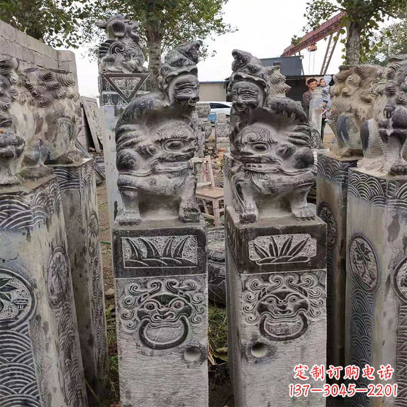 菏泽胡人拴马桩
