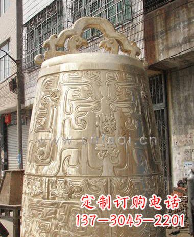 菏泽黄铜警钟雕塑,给你一个安静而庄严的空间