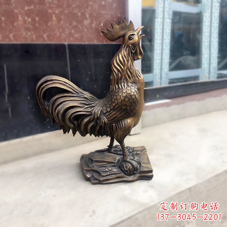 菏泽中领雕塑出品的精美纯铜动物雕塑,是一款具…