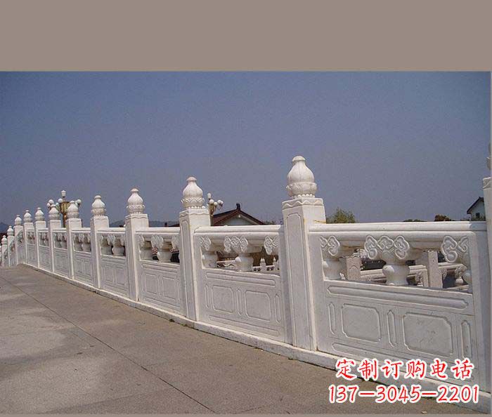 菏泽景区创意造型石雕栏板