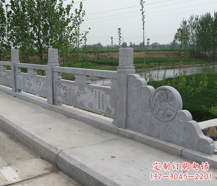 菏泽中领雕塑-展示景区石栏板雕塑