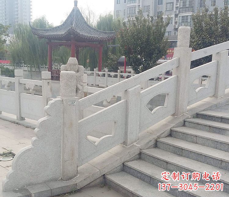 菏泽大理石栏板石雕——表达美好愿景