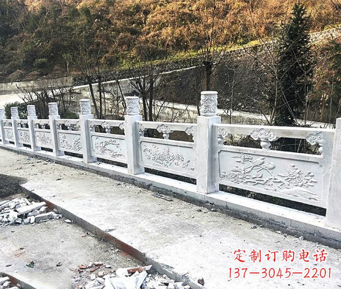 菏泽精致石雕栏杆,让你的景区更加美丽