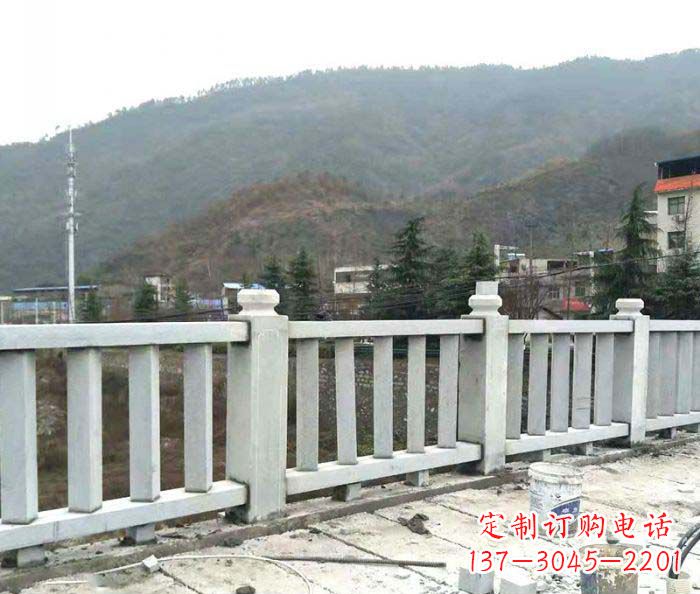 菏泽精美大理石栏杆雕塑