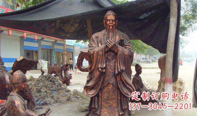 菏泽庆祝古代大师老子诞辰,尊贵的老子雕塑定制