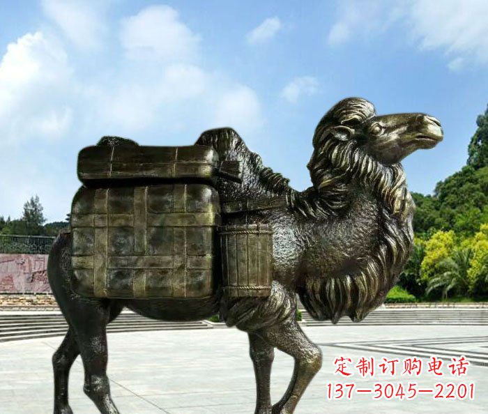 菏泽铜骆驼雕塑：让传统的艺术回归