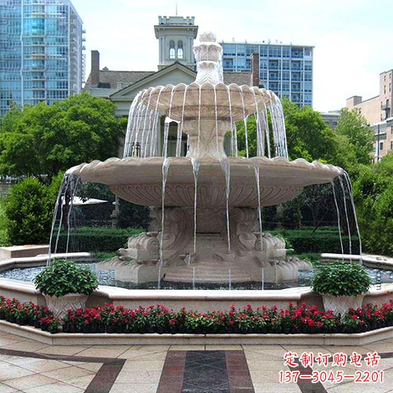 菏泽优质喷泉石雕,造就美好风水
