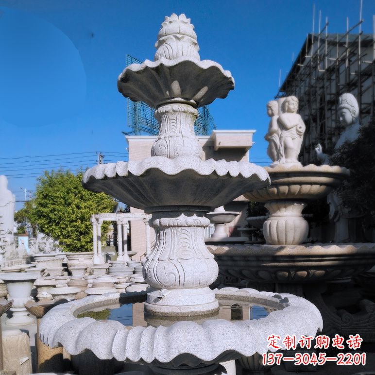 菏泽中领雕塑喷泉雕塑,浪漫融入现代设计