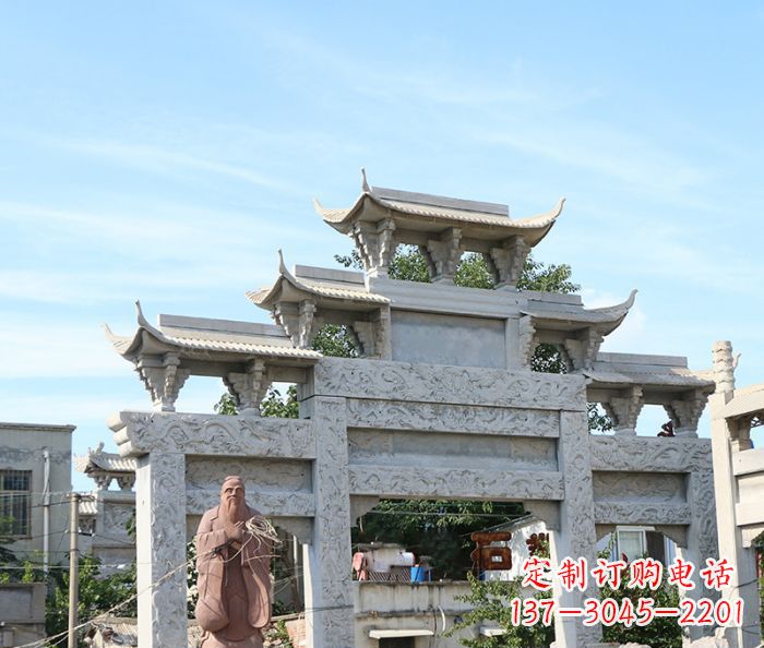 菏泽牌坊石雕,为您增添质感与智慧的魅力
