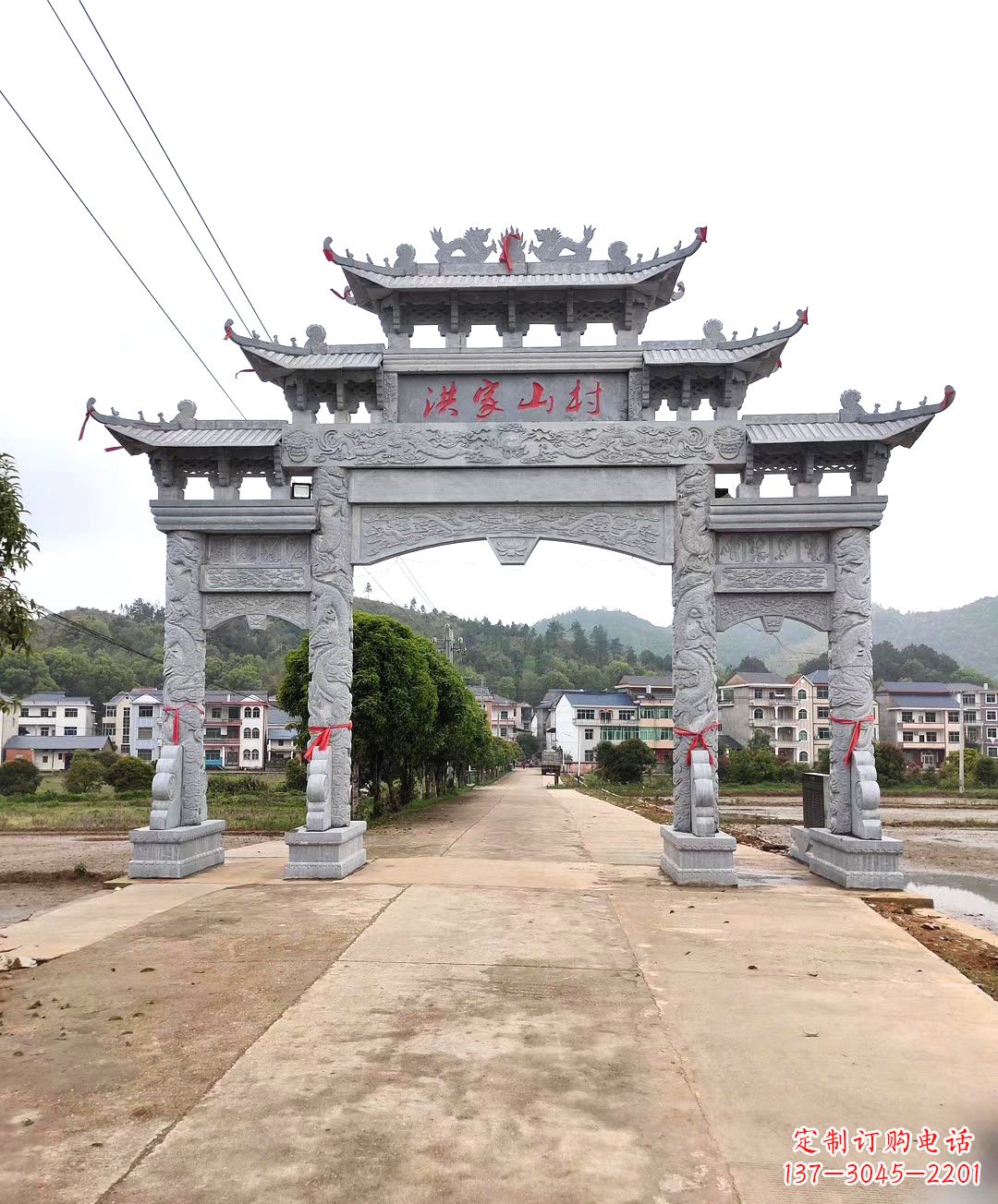 菏泽中领雕塑:专业的牌坊雕塑厂家