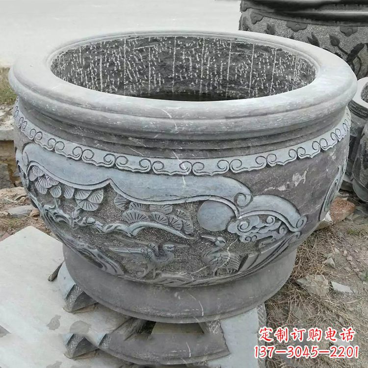 菏泽石刻园林鱼缸