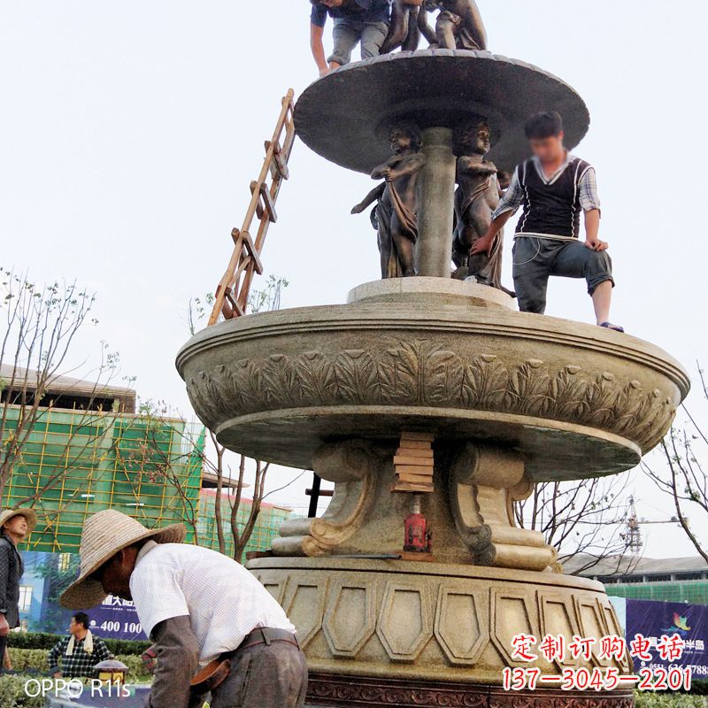菏泽水头石雕喷泉