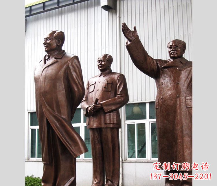 菏泽铜雕东方伟人雕塑
