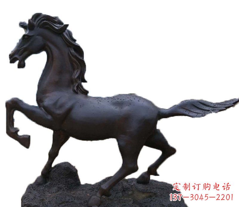 菏泽铜雕马动物雕塑