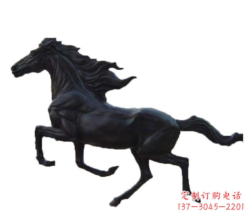 菏泽铜雕马公园动物雕塑摆件
