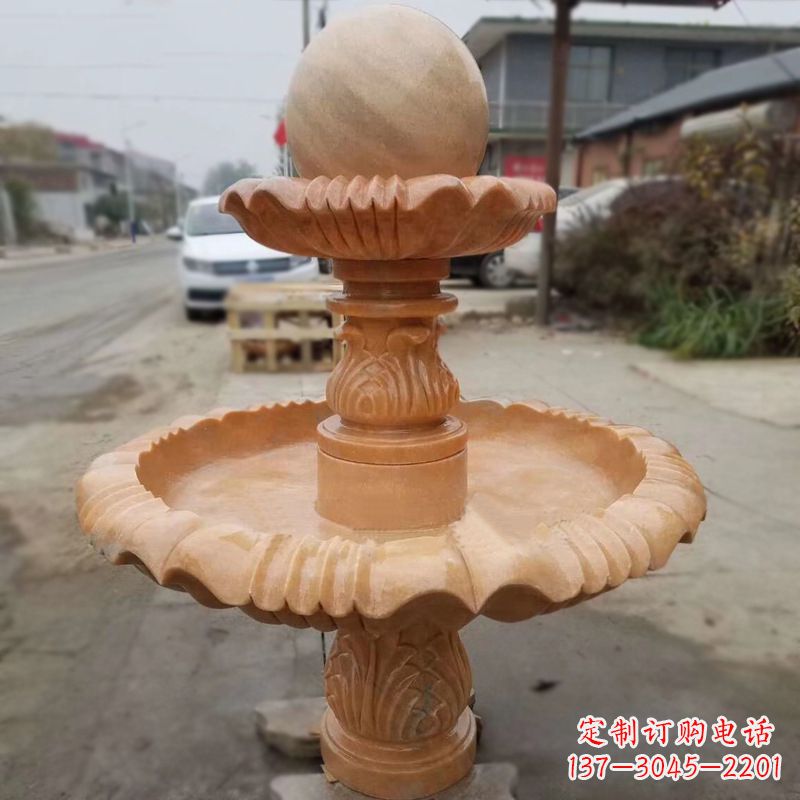 菏泽晚霞红风水球