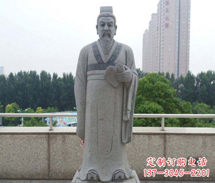 菏泽先秦法家代表人物商鞅石雕