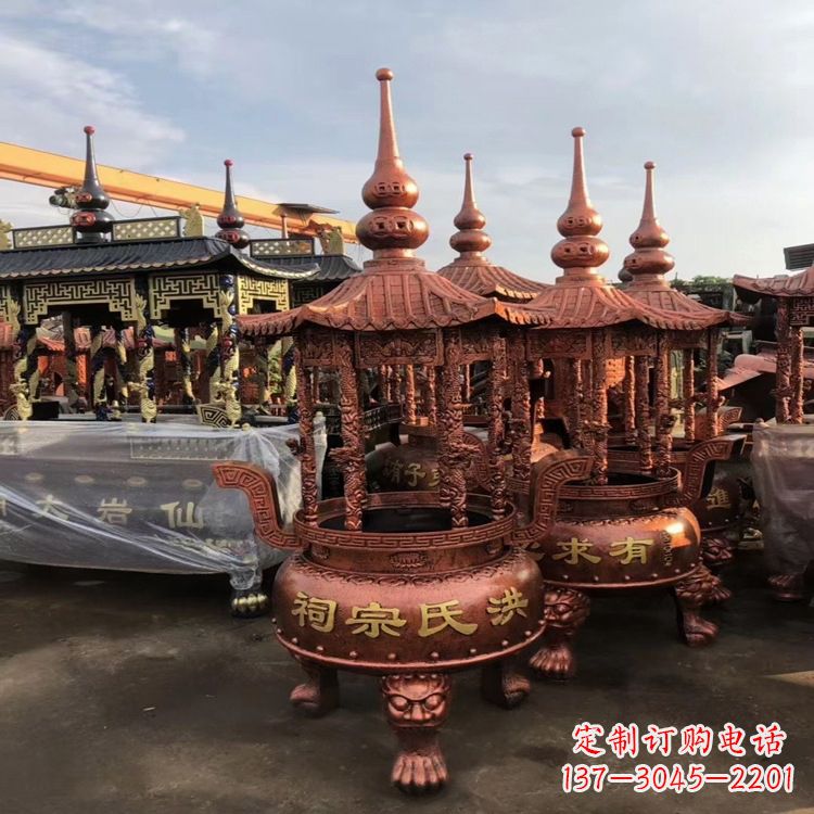 菏泽香炉铜雕