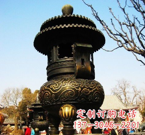 菏泽香炉铜雕塑