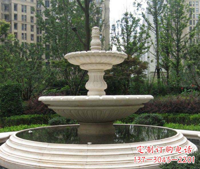 菏泽小区景观欧式喷泉石雕 (2)