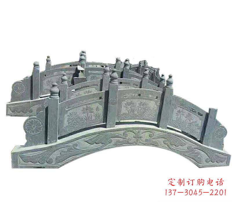 菏泽园林仿古石栏板景观石雕_2