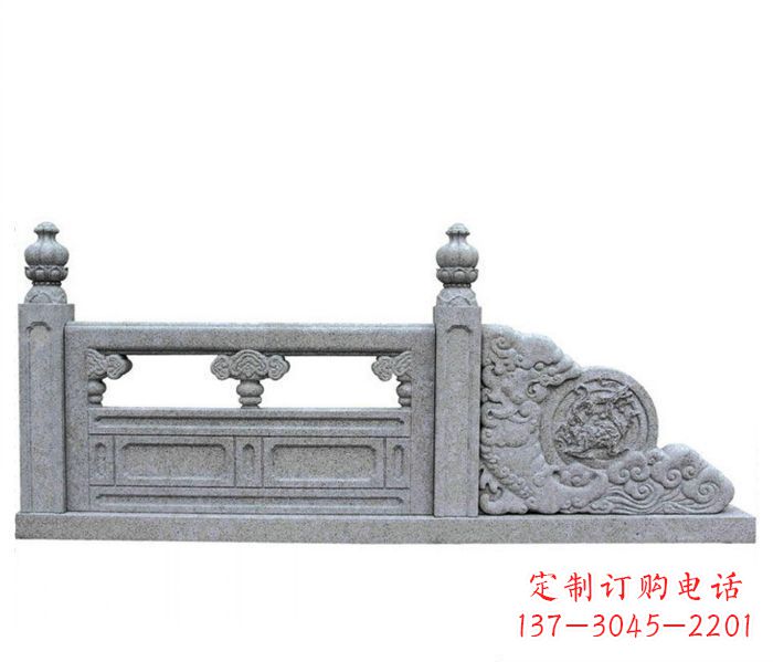 菏泽园林景观大理石栏板雕塑 (2)