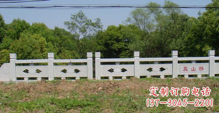 菏泽园林景观真山桥石雕栏板 (2)