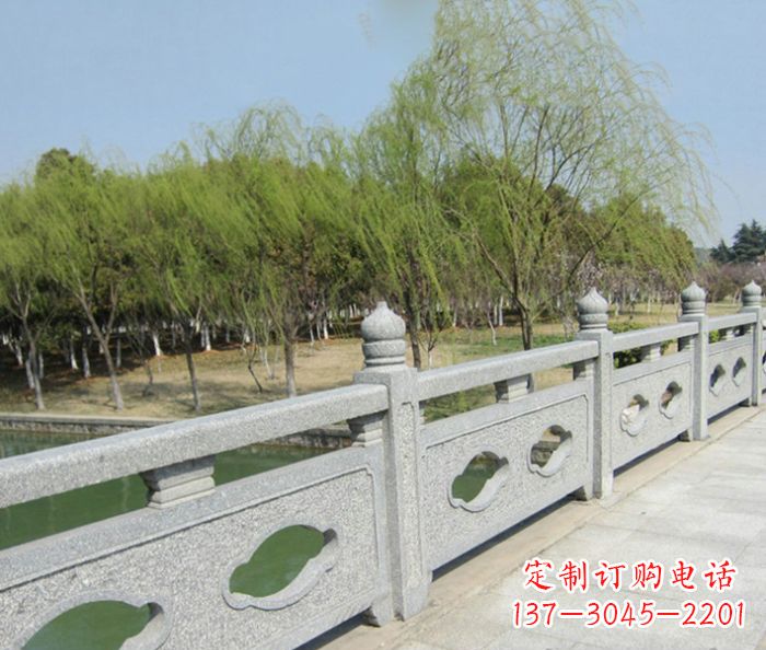 菏泽园林景观真山桥石雕栏板