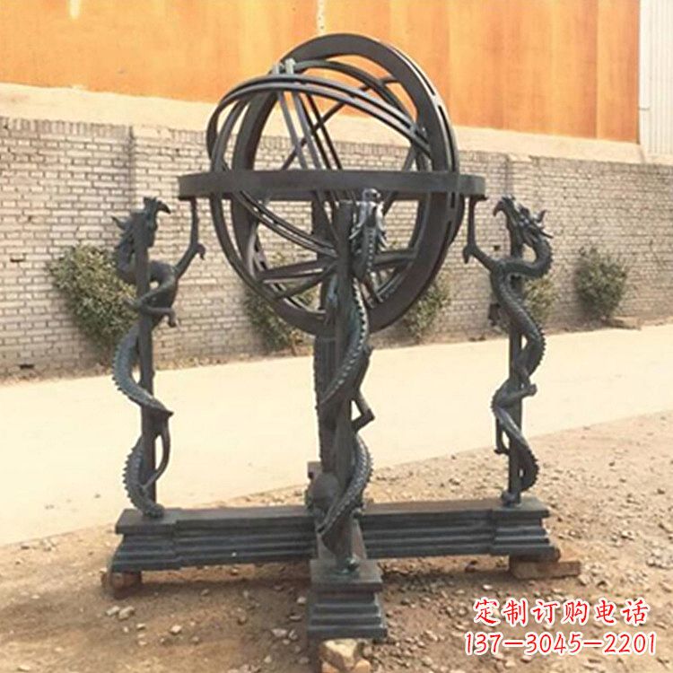 菏泽张衡天体仪浑天仪雕塑摆件