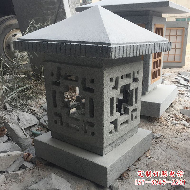 菏泽中式现代石灯笼