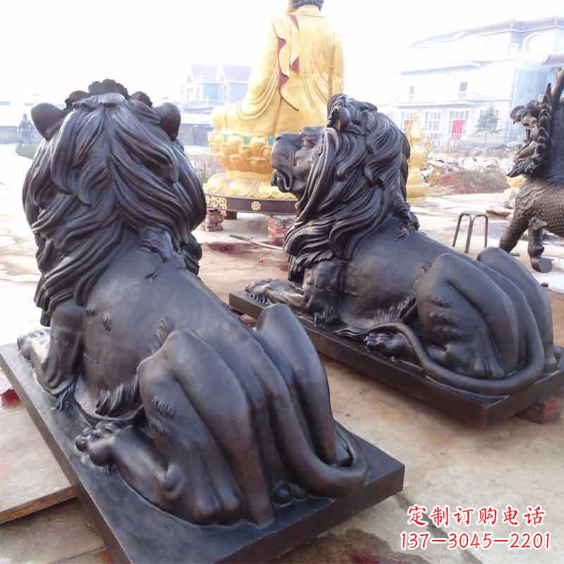 菏泽铸铜汇丰狮子