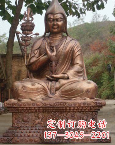 菏泽紫铜佛像雕塑